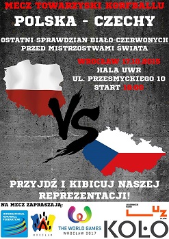 Korfball: Polska - Czechy we Wrocławiu